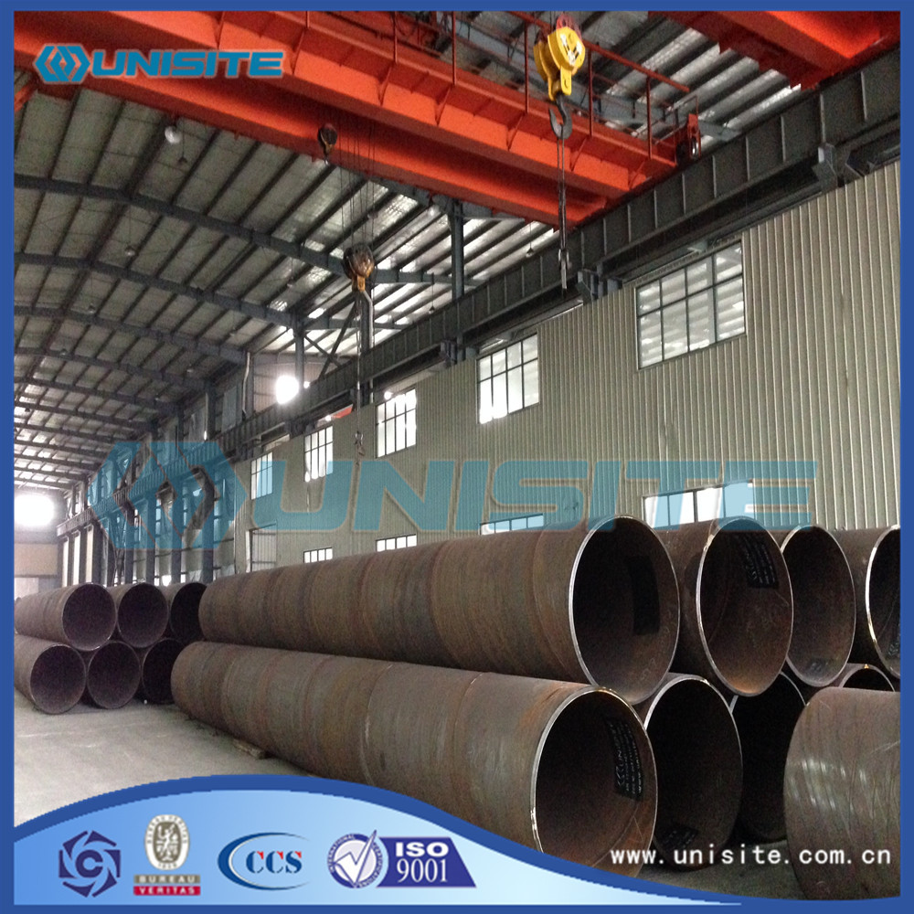 Large diameter spiral carbon steel pipes