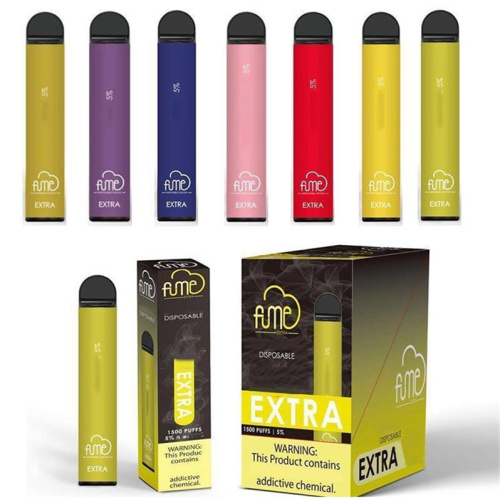 VAPE BANANA ICE FUME FUME EXTRA 1500 POD DESPODÍVEL