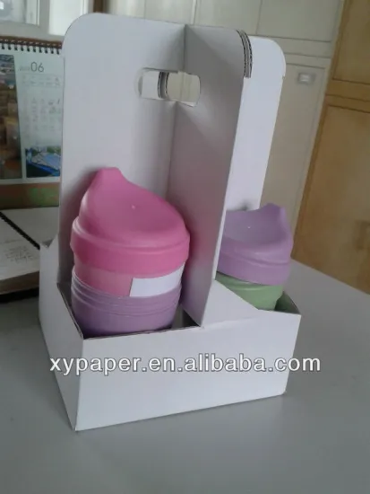 Take away for coffee cup holder tray