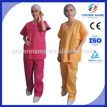 Strict with Hygiene Rules Nursing Medical sms scrub suit