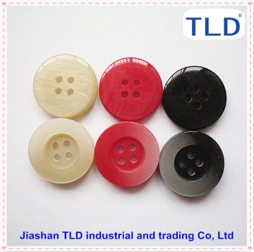 Jiashan TLD fashion colored costom design sewing button for clothing