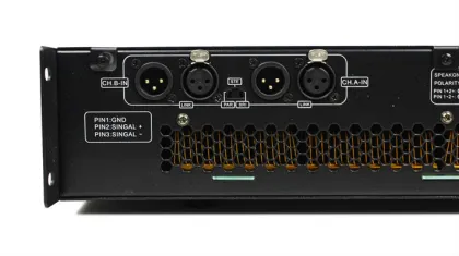 China brand name SASION high power professional amplifier