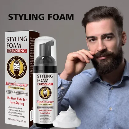 Natural Chemical OEM/ODM Beard Styling Foam