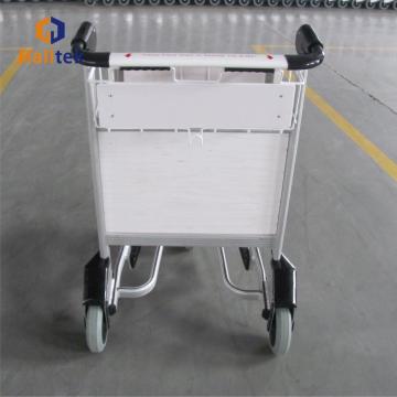 3 wheel aluminum alloy handbrake airport trolley