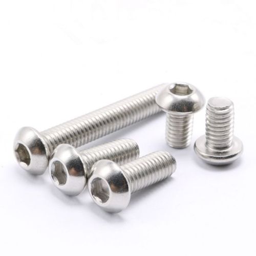 Stainless Steel Machine Round Flat Hex Socket Screw