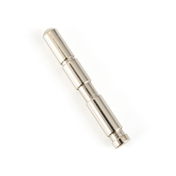 Shaft With Grooves Steel Iron Turned Nickel Plating