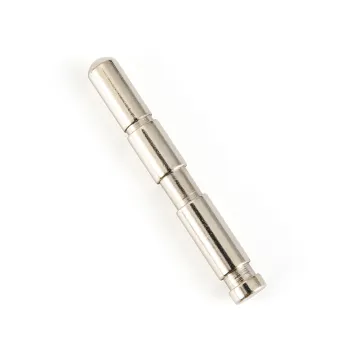 Shaft With Grooves Steel Iron Turned Nickel Plating
