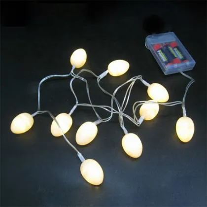 Easter Egg LED String Lights - Holiday Lighting Decoration