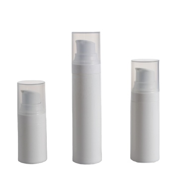 Bottiglia di pompa per aria PP bianca per imballaggio cosmetico (15 ml)