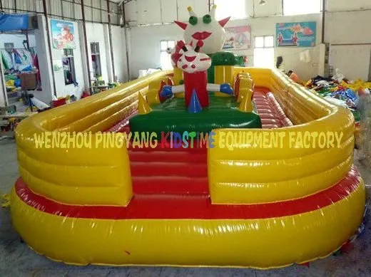 inflatable jumping castle with air blower