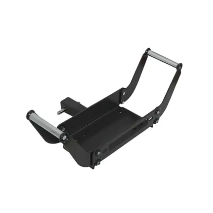 Removable Hitch Receiver Winch Mount