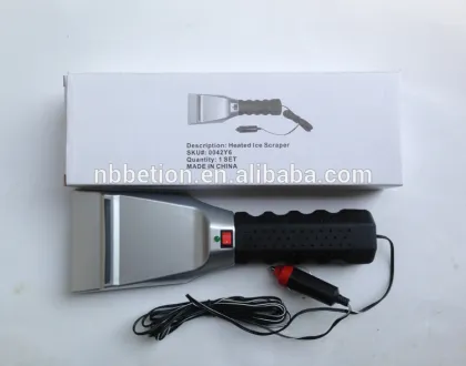 12V portable heated ice scraper electric ice scraper snow scraper