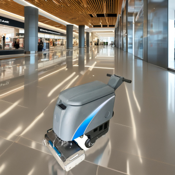 Walk Behind Floor Scrubber Machine for Warehouse and Commercial Cleaning