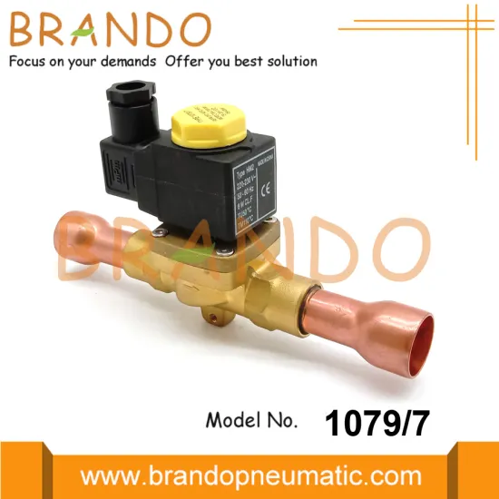 7/8'' 1079/7 1079/7A6 Castel Type Solenoid Valve HM2