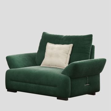 Einfache Samtfarbkombination Sofa Scrub -Technologie