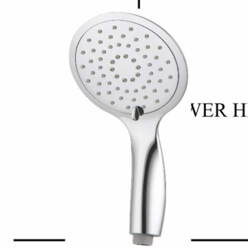 High pressure chromed overhead toilet shower head