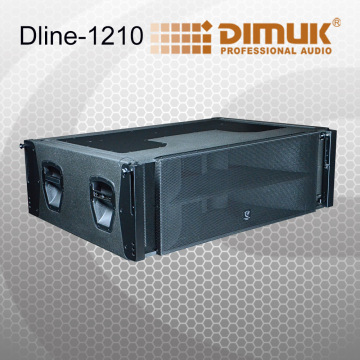 Dual12 Inch 3 Way Line Array Speaker/Powerful Line Array System Dline-1210