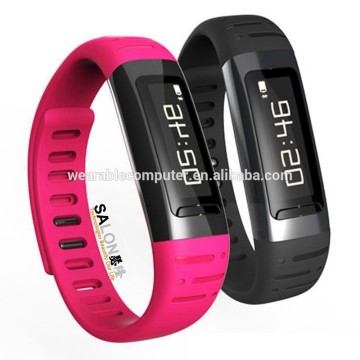 ladies bracelet wrist watch with Pedometer, Sleep monitoring, Anti-lost Alarm