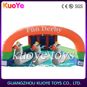 inflatable derby,inflatable kids derby,inflatable kids derby with horse