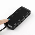 USB3.0 Multi Hub met LED -schakelaar