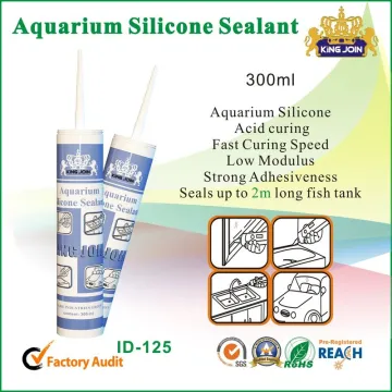 Waterproof Bonding Silicone Sealant , Aquarium Sealing Adhesive