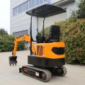 Excavatrice de technologie avancée 1200kg mini excavatrice