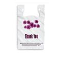 Plastic Thank You Printing Carrier Shopping Bag