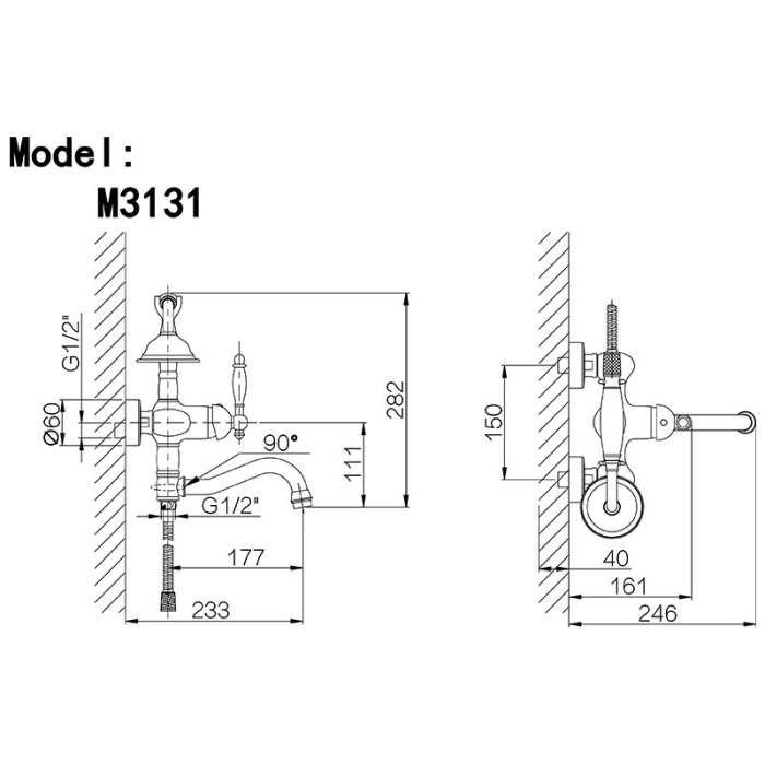 Premium 35mm Single-Lever Mixing Faucet