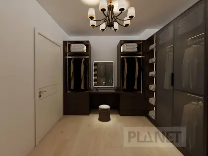 Modern Design Walk In Wardrobe Cloth Closet
