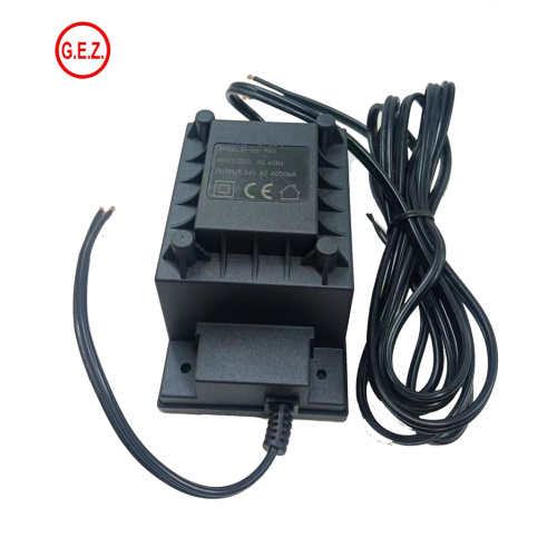 Electricity transformer EI66 output 24V AC 4000mA