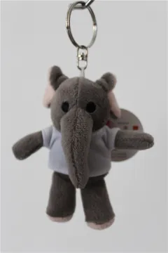 OEM plush elephant key chain