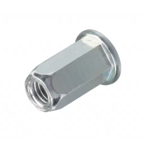 Porca de rebite de corpo sextavado Porca cilíndrica de cabeça plana