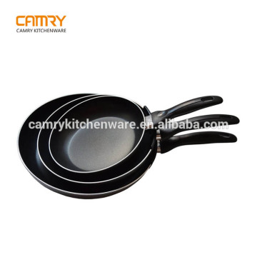 3pcs aluminum non-stick fry pan set