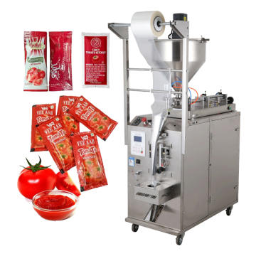 Small Gram Tomato Paste Liquid & Shampoo Sachet Packing Machine - 4 Side Sealing Sachet Packing Machine