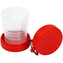 Plastic Travel Drinking Folding Cup
