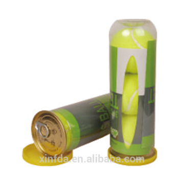 top quality ITF approved cans package custom printed woolen training tennis ball