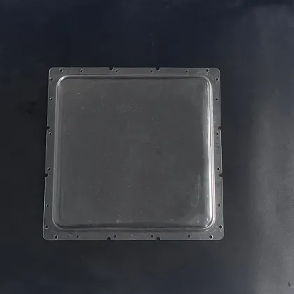 Transparent PMMA acrylic thermoforming lamp cover