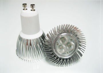 Energy Saving 350lm Ip20 Gu10 Ac 90 - 240v 3w Cree Led Spotlight Bulb With 40 Degree