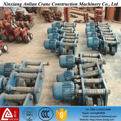 Light Duty Hoist Trolley, Hoist with Monorail Trolley, Cable Hoist Trolley