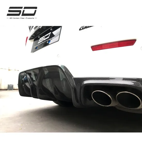 ASPEC Style Dry Carbon Fiber Rear Diffuser Lip for Maserati Ghibli
