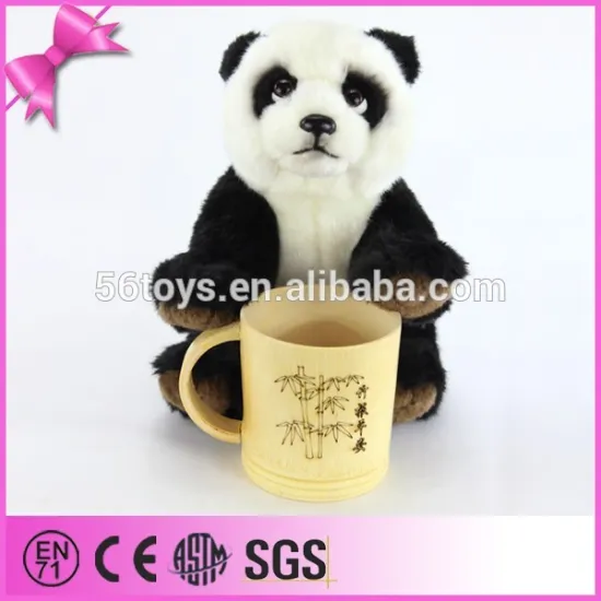 2014 custom plush toys no minimum mini plush panda keychain