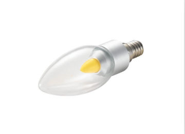 Commercial E14 Led Candle Light With High Heat Dissipation Chips