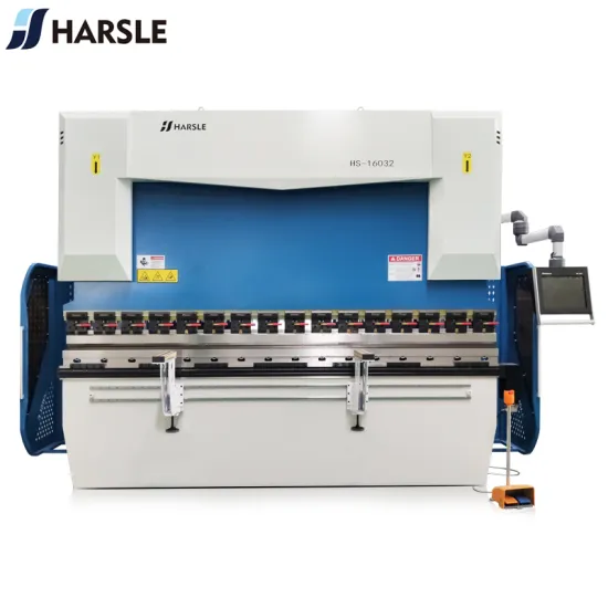 HARSLE High Precision CNC Hydraulic Press Brake with DA58T for Sheet Metal