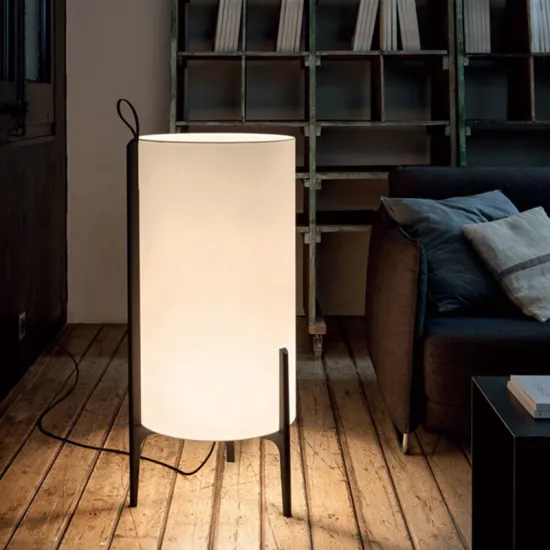 Modern Home & Hotel Lighting: Wooden Bedside Floor Lamp for Living Room and Bedroom