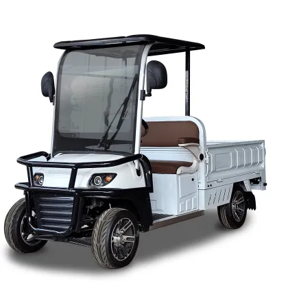 Electric Golf Cart with Cargo Box - Golf Vehicle