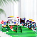 Tarjeta de juego de fútbol emergente 3D