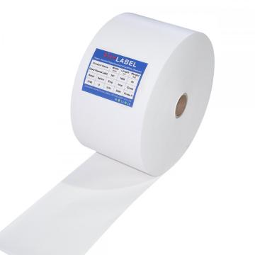 White Coated Art Paper Jumbo Sticker Roll