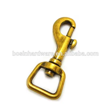 Fashion High Quality Metal Antique Brass Swivel Snap Hook