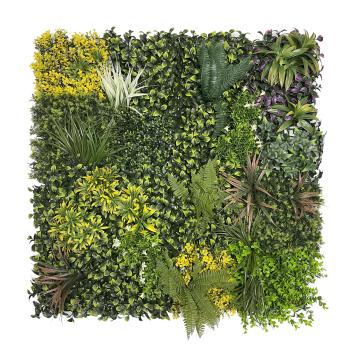 Linwoo Fake Wall Grass - Outdoor Decor Boxwood Faux Grass Wall Covering