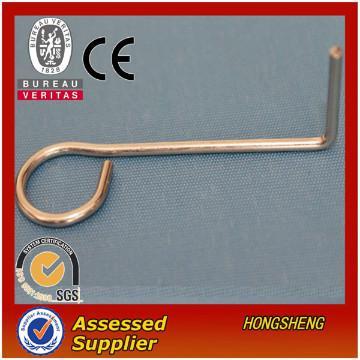 Brass hook wire form